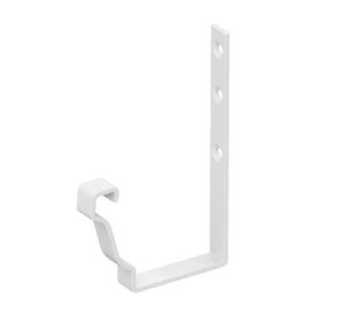 Держатель желоба карнизный 120х86 Порошковая окраска RAL9010