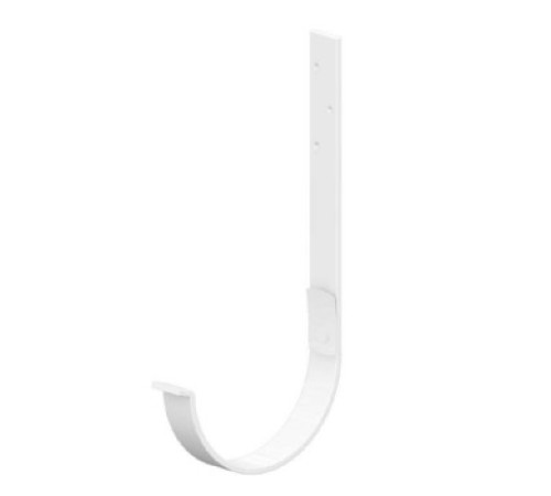 Держатель желоба D125х280 GS Порошковая окраска RAL9010