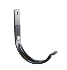 Держатель желоба карнизный D125х132 Порошковая окраска RAL9005