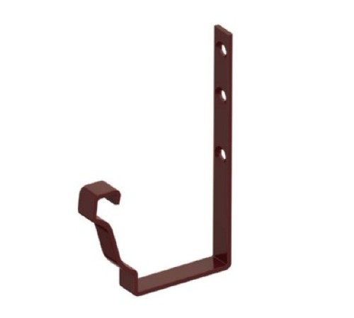 Держатель желоба карнизный 120х86 Порошковая окраска RAL8017