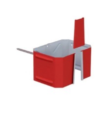 Держатель трубы 76х102 (на кирпич) Пластизол Р363