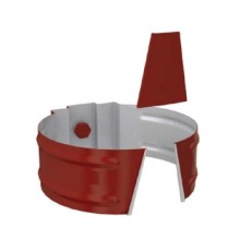 Держатель трубы D150 Полиэстер RAL3011 (саморез)