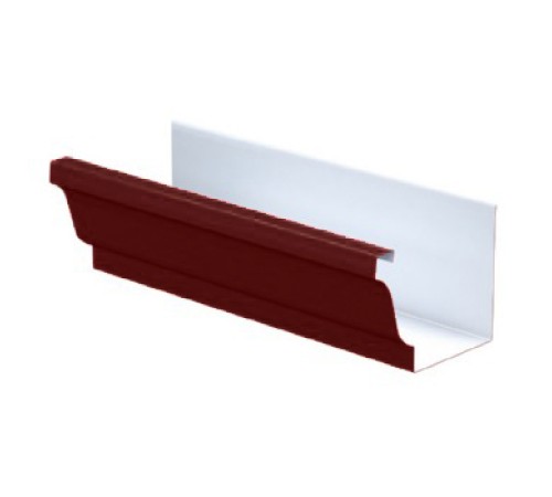 Желоб водосточный 120х86х3000 Полиэстер RAL3005