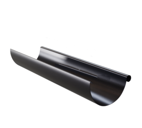 Желоб водосточный D125х3000 Пурман двусторонний RAL9005