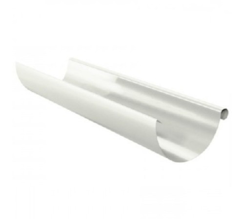 Желоб водосточный D125х3000 Пластизол двухсторонний RAL9010