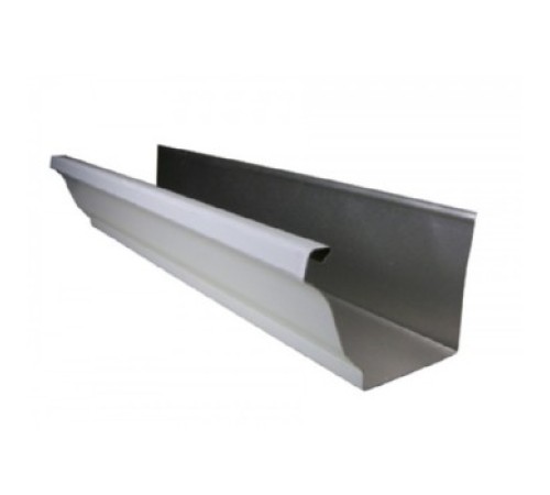 Желоб водосточный 120х86х3000 Оцинкованный Без цвета