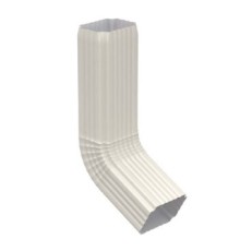 Колено трубы 76х102 Пластизол RAL9010