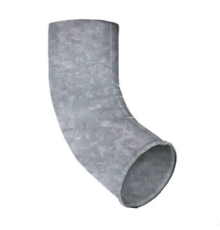 Колено трубы D150 Оцинкованный Без цвета