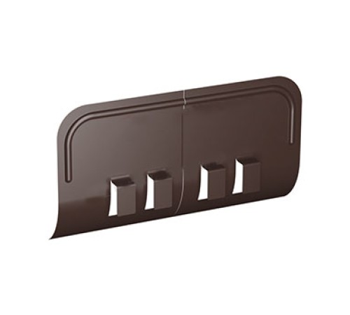 Ограничитель перелива универсальный Пластизол двухсторонний RAL8017