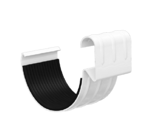 Соединитель желоба D125 GS Высокопрочный полиэстер RAL9010