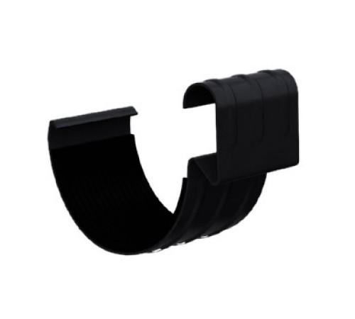 Соединитель желоба D125 Пурман двусторонний RAL9005