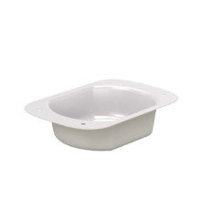 Воронка выпускная 76х102 Пластизол двухсторонний RAL9010