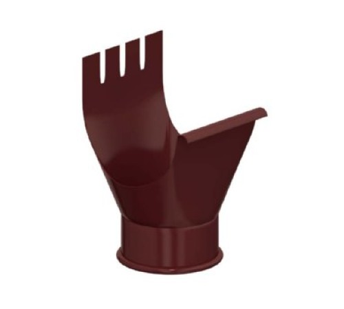 Воронка выпускная D150/100 Пластизол двухсторонний RAL8017