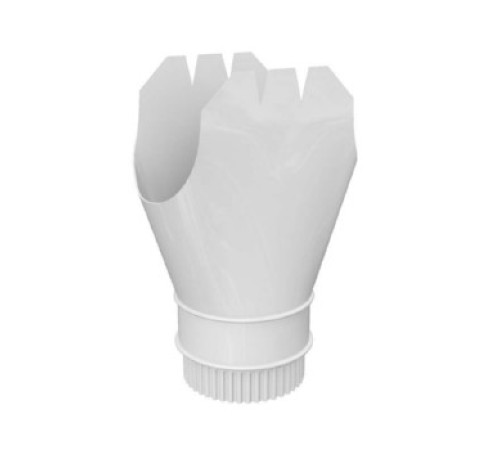 Воронка выпускная D185х150 Полиэстер RAL9003