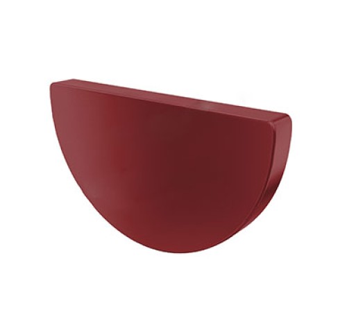 Заглушка желоба D185 Полиэстер RAL3011