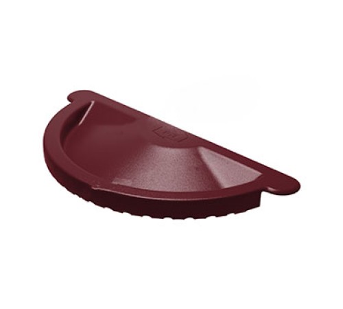 Заглушка желоба D125 Пластизол двухсторонний RAL3005