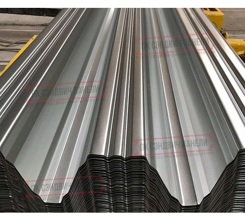 Профнастил Н90-945-0.9 Оцинкованный