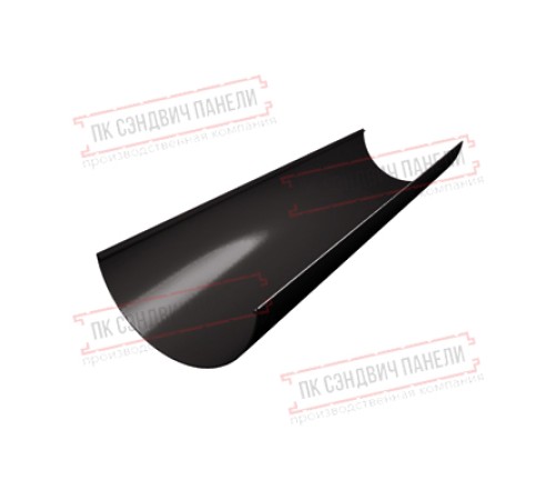 Желоб английский ПВХ 3м коричневый RR 32