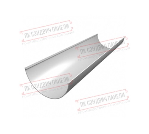 Желоб английский ПВХ 3м белый RAL 9003