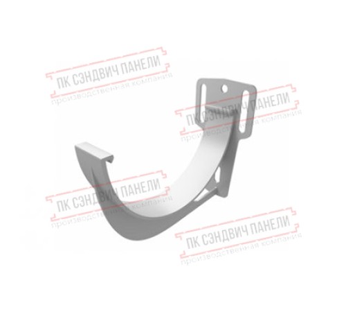 Кронштейн желоба slider ПВХ белый