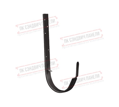 Кронштейн желоба ПВХ GL металлический коричневый RR 32 ШК