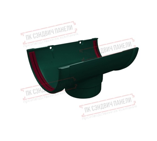 Воронка ПВХ зелёный RAL 6005