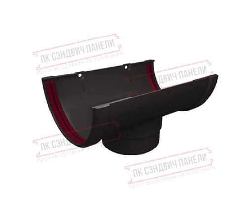 Воронка ПВХ коричневая RR 32