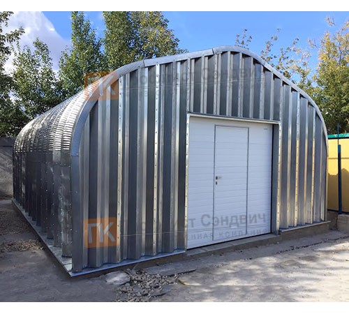 Сборно разборный ангар модель A 10.7x4.1, 2.9x3.6, 5.0