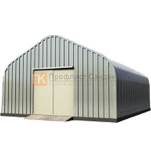 Сборно разборный ангар модель P 6.1x4.7, 3.3x3.6, 6.0