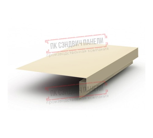 Планка карнизного свеса сложная 250х50х2000 Norman ПЭ-1015-0.5