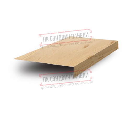 Планка карнизного свеса 200х30х2000 ECOSTEEL_MA-Сосна-0.5