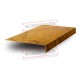 Планка карнизного свеса 200х30х2000 ECOSTEEL_T-ЗолотойДуб-0.5