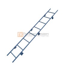 Лестница кровельная Универсальная Эконом 2900 мм (6 кроншт.)