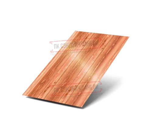 Лист плоский ECOSTEEL_T-Кедр-0.5