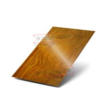 Лист плоский ECOSTEEL_T-ЗолотойДуб-0.5