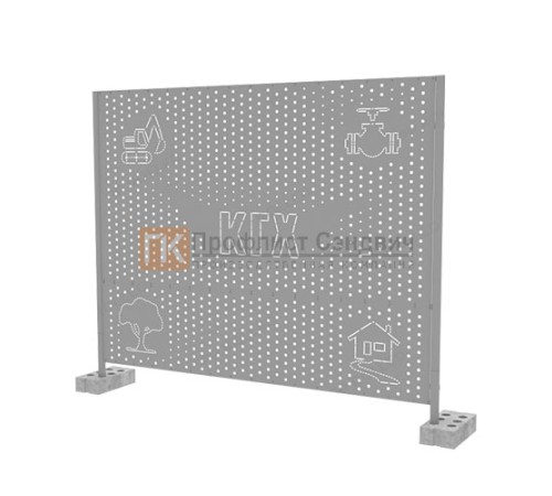 Ограждение стройплощадок (Дерево) 2,0х2,4 0,5мм