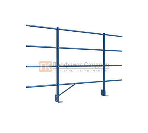 Ограждение кровли парапет сборное H=1200мм L=2000мм+2ДТ