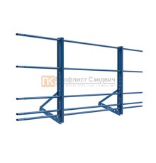 Ограждение кровли ХК универс H=900 L=2000мм с 3-я доп.трубами (ТУ)
