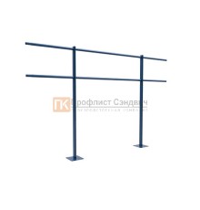 Ограждение кровли парапет сборное ХК H=900мм L=2000мм (ТУ)