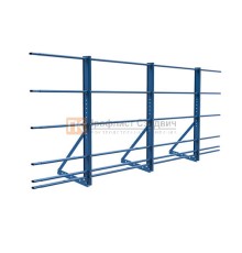 Ограждение кровли на фальц кровлю ZN H=1200мм L=3000мм со снегозадержанием с 2-я доп. трубами