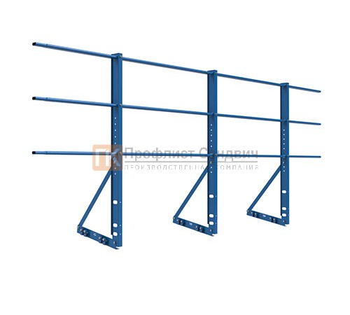Ограждение кровли ХК-900 L=3000мм+1ДТ (труба 40х20) ГОСТ 53254-2009