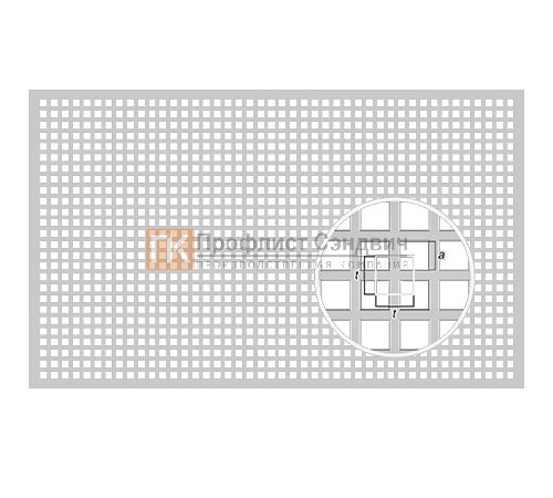 Перфорированный лист ХК(08ПС) Rg 5/24 1,0/1000/2000 ROLLED