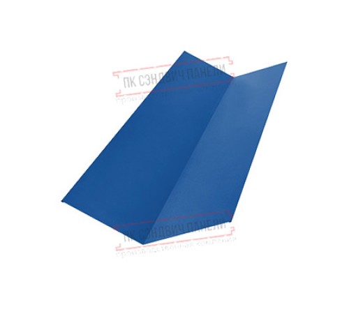 Планка ендовы верхняя простая 145х145х2000 Полиэстер Ral5005-0.45