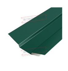 Планка ендовы верхняя 76х76х2000 Полиэстер Ral6005-0.4