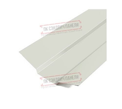 Планка ендовы верхняя 76х76х2000 Полиэстер Ral9002-0.45