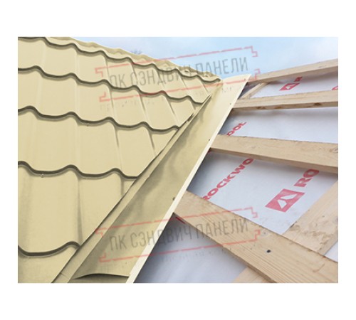 Планка ендовы нижняя 298х298х2000 Полиэстер Ral1014-0.5