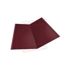 Планка ендовы нижняя 298х298х2000 Полиэстер Ral3005-0.45