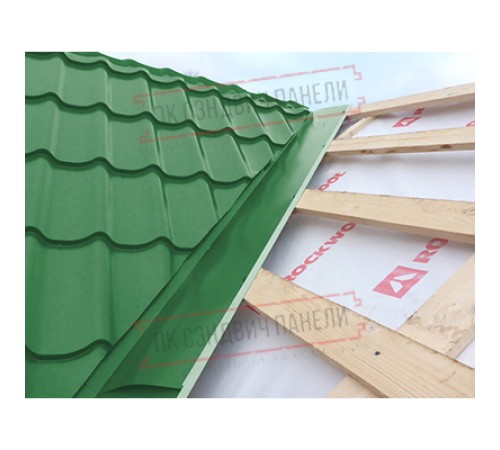 Планка ендовы нижняя 298х298х2000 Полиэстер Ral6002-0.5