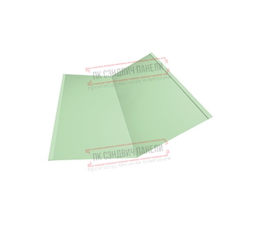 Планка ендовы нижняя 298х298х2000 Полиэстер Ral6019-0.45