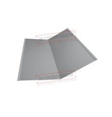 Планка ендовы нижняя 298х298х2000 Полиэстер Ral7004-0.45